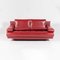 Rotes Vintage 2-Sitzer Sofa von Rolf Benz, 1980er 1