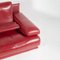 Rotes Vintage 2-Sitzer Sofa von Rolf Benz, 1980er 9