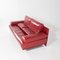 Vintage Red 2-Seater Sofa by Rolf Benz, 1980s 3