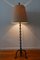 Mid-Century Franz West Style Wrought Iron Chain Floor Lamp, 1960s, Germany, Image 2