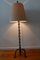 Lámpara de pie Franz West estilo Mid-Century de hierro forjado, años 60, Germany, Imagen 6