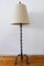 Mid-Century Franz West Style Wrought Iron Chain Floor Lamp, 1960s, Germany, Image 1