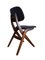 Vintage Teak Scissor Chairs by Louis Van Teeffelen for Webe, 1960s, Set of 2 4