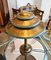 Art Deco Messing Lampe mit säurebeständiger Patina von Sabino Paris 7