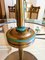 Art Deco Brass Lamp with Acid Patina from Sabino Paris 9