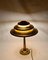 Art Deco Brass Lamp with Acid Patina from Sabino Paris 3