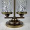 Vintage Murano Glass and Brass Table Lamp, Italy, 1960s, Image 6
