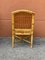 Italian Bamboo and Vienna Straw Armchairs, 1970s, Set of 2 3