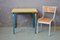 Bureau & Chaise d'Enfant Vintage, 1950s, Set de 2 1