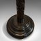 Vintage Carved Mahogany Lamp, Image 11