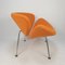 Mid-Century Orange Slice Sessel von Pierre Paulin für Artifort, 1980er 5