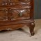French Walnut Commode with Marble Top, Image 4