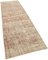 Beige Overdyed Runner Rug, Image 2