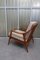 Scandinavian Wood and Fabric Armchair, 1960s 7