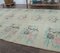 Vintage Turkish Oushak Handmade Wool Rug 5