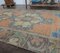 Vintage Turkish Oushak Handmade Wool Rug 5