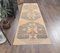 Vintage Turkish Oushak Handmade Wool Rug 1