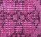 Tappeto vintage fatto a mano di lana rosa, Immagine 3