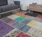 Tapis Patchwork Vintage, Turquie 5