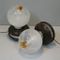 Vintage Murano Glass Table Lamps from Mazzega, Set of 2 3