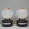 Vintage Murano Glass Table Lamps from Mazzega, Set of 2 1