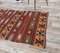 Vintage Turkish Kilim Runner Rug 4