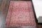 Vintage Turkish Handmade Wool Area Rug 1