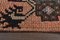 Antique Wool Turkish Low Pile Rug 3