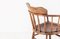 Bentwood Oak Clerks Chair with Leather Seat 3