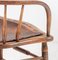 Bentwood Oak Clerks Chair with Leather Seat 5