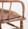 Bentwood Oak Clerks Chair with Leather Seat, Image 5