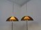 Lámparas de pie ajustables de plástico y metal de Gepo, años 60. Juego de 2, Imagen 15