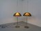 Verstellbare Metall und Kunststoff Stehlampen von Gepo, 1960er, 2er Set 3
