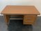 Vintage Imitation Wood Vinyl Desk by Mascagni for Harrods of London 2