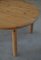 Round Solid Pine Dining Table by Rainer Daumiller for Hirtshals Savvaerk, Image 4