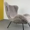 German Light Gray Madame Cocktail Chairs by Fritz Neth for Correcta, 1950s, Image 11