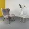 German Light Gray Madame Cocktail Chairs by Fritz Neth for Correcta, 1950s 9