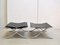 Vintage Barcelona Stool by Mies Van Der Rohe for Knoll, 1950s, Set of 2, Image 3