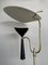 Italienische Mid-Century Modern Metall & Messing Stehlampe von Lumen Milano, 1950er 12