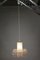 Mid-Century Glass Acrylic Glass Pendant Chandelier, 1960s 3