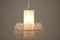 Mid-Century Glass Acrylic Glass Pendant Chandelier, 1960s, Image 2