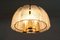 Lampada da soffitto MCM a forma di scodella in vetro di Doria per Doria Leuchten, anni '60, Immagine 2
