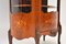 Antique French Style Inlaid Marquetry Display Cabinet 5