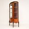 Antique French Style Inlaid Marquetry Display Cabinet 3