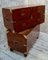 Victorian Teak Military Chest of Drawers 12