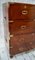 Victorian Teak Military Chest of Drawers 4