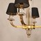 Vintage Art Deco Chandelier by Jacques Adnet, Image 5