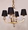 Vintage Art Deco Chandelier by Jacques Adnet 7