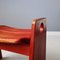 Red Stool by Gilbert Marklund for Furusnickarn AB, 1970s 8