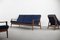 Canapé et Fauteuils Mid-Century Moderne en Teck par Parker Furniture, 1950s, Set de 3 2